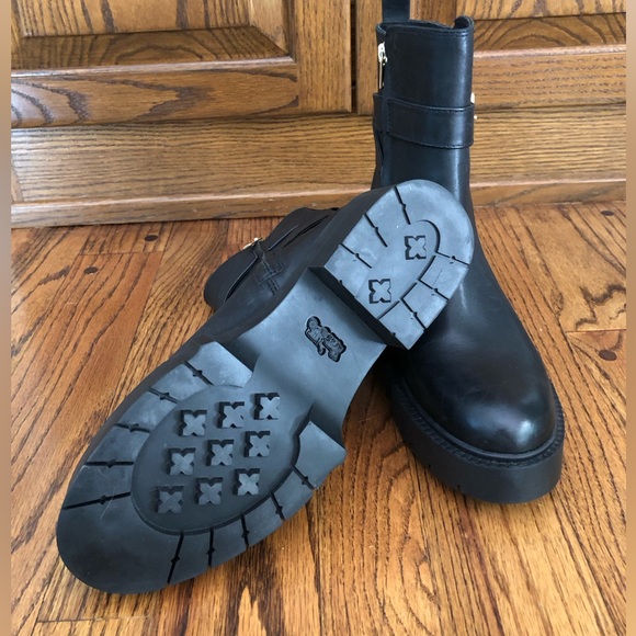 Coach Leather Lacey Boot - Size 8 - Picture 7 of 9